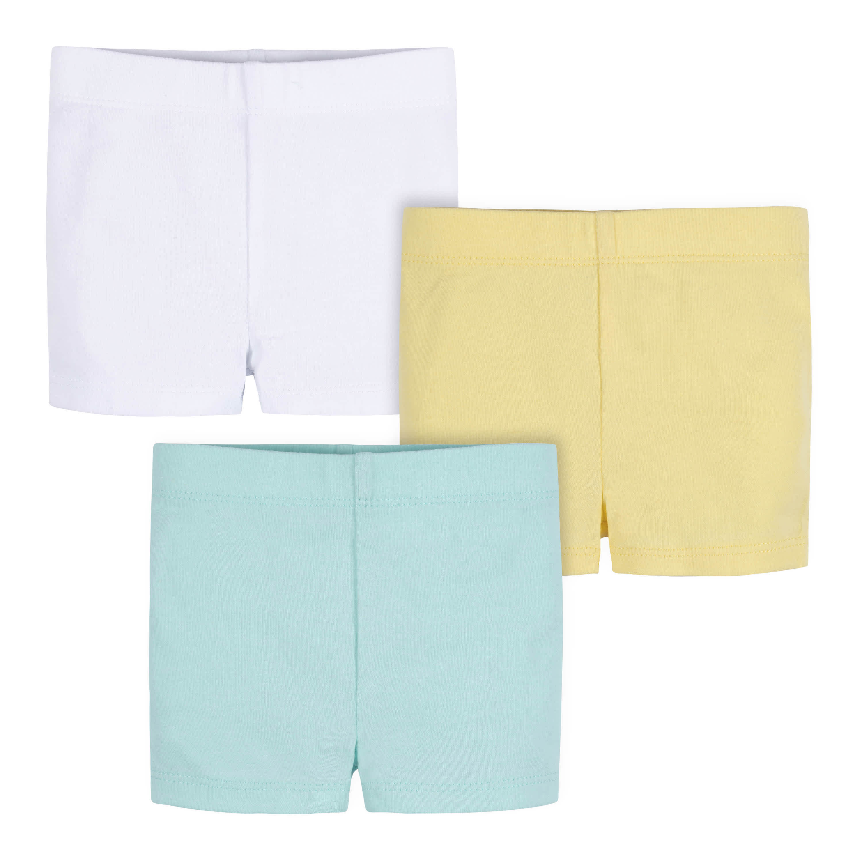 3-Pack Baby & Toddler Girls Picnic Day Dreams Pull-On Bike Shorts